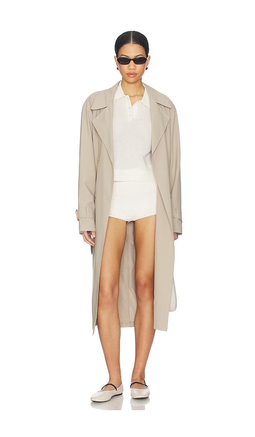 view 5 of 6 Lanney Knit Mini Short in Ivory