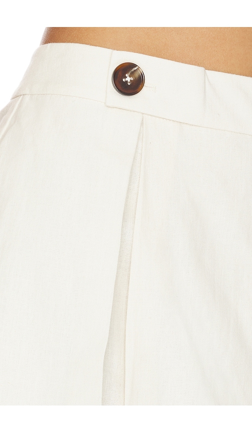 view 6 of 6 Paulina Mini Skort in Light Tan