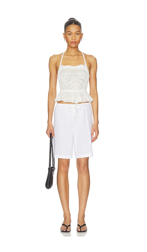 view 5 of 6 Sloan Short in White