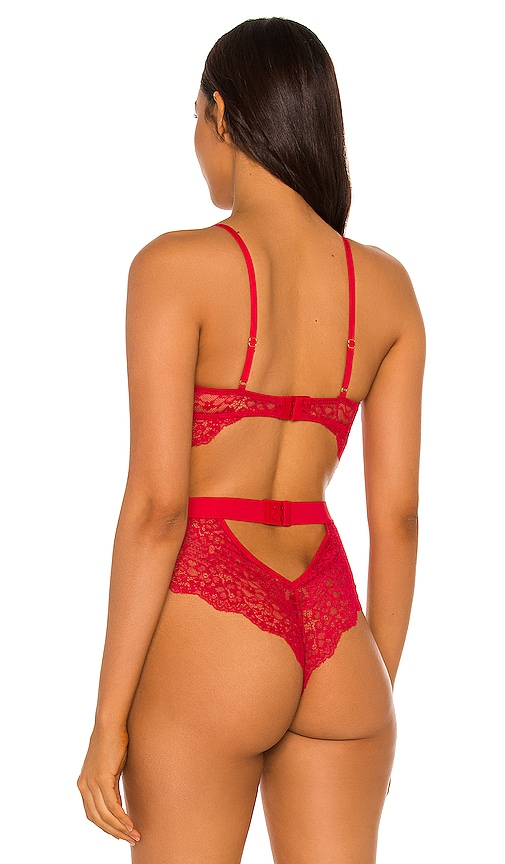 view 4 of 5 Bettany Bodysuit in Red