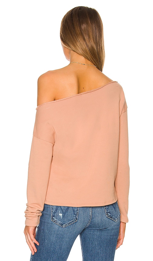 view 3 of 4 Tammy Off Shoulder Sweater in Camel