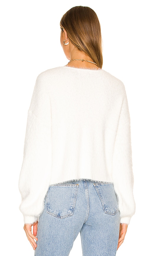 view 3 of 4 Malia V Neck Sweater in Ivory