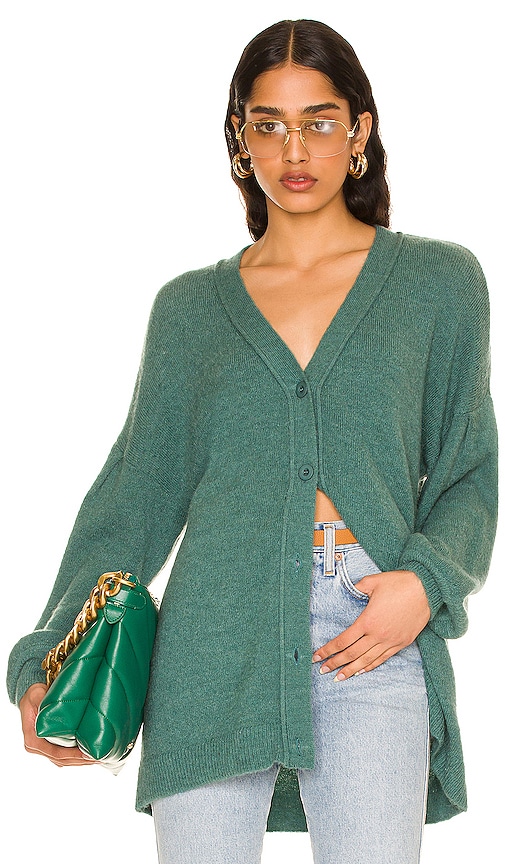 view 1 of 4 Bette Cardigan in Emerald Green