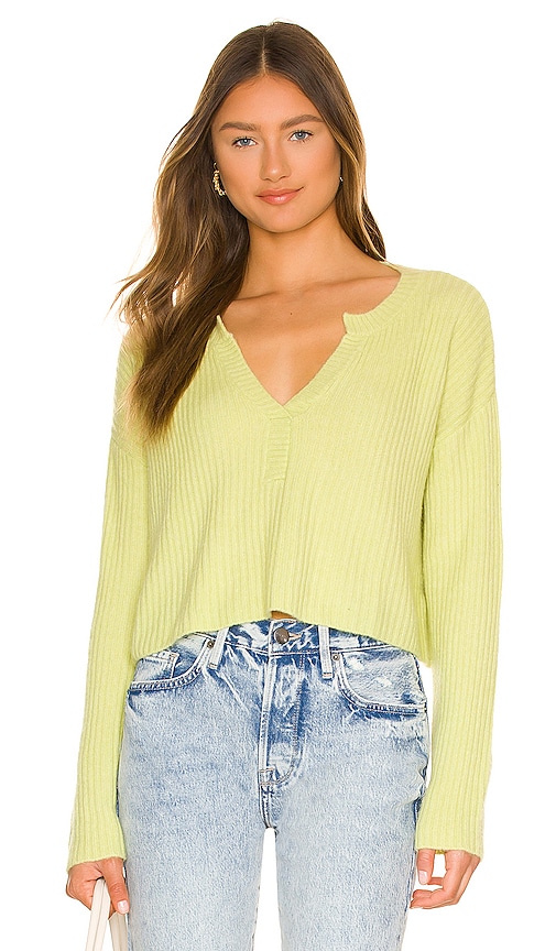 view 1 of 4 Iggy Sweater in Lime Green
