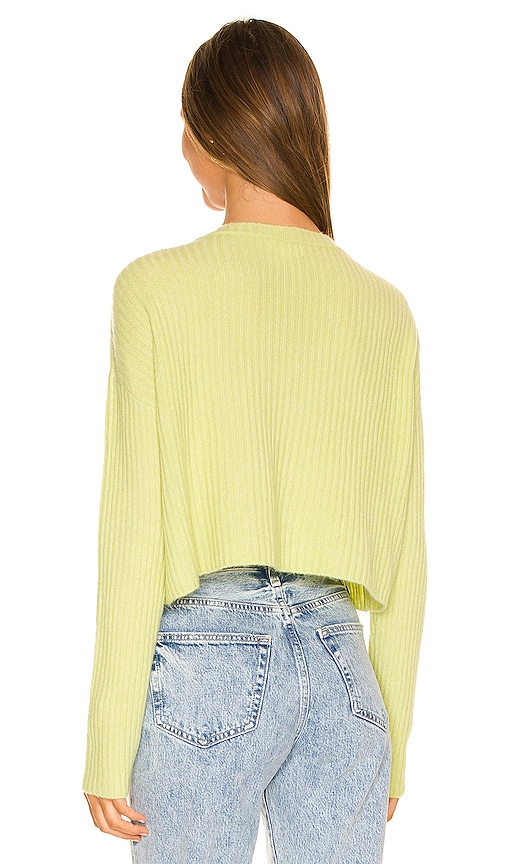 view 3 of 4 Iggy Sweater in Lime Green