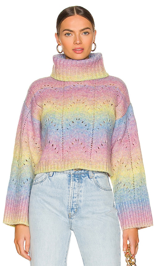 Lovers and Friends Bryant Sweater in Rainbow | REVOLVE
