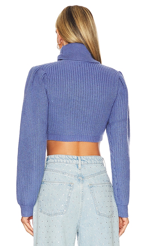 view 3 of 5 Brielle Turtleneck Sweater in Blue