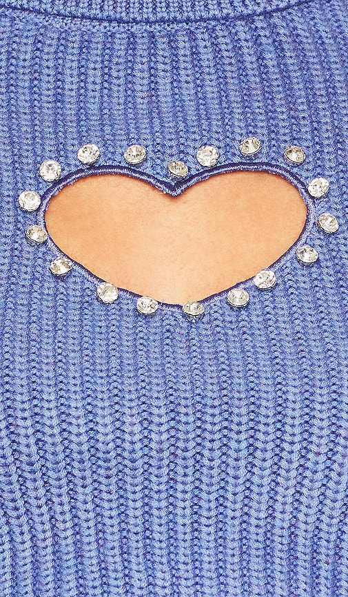 view 5 of 5 Brielle Turtleneck Sweater in Blue