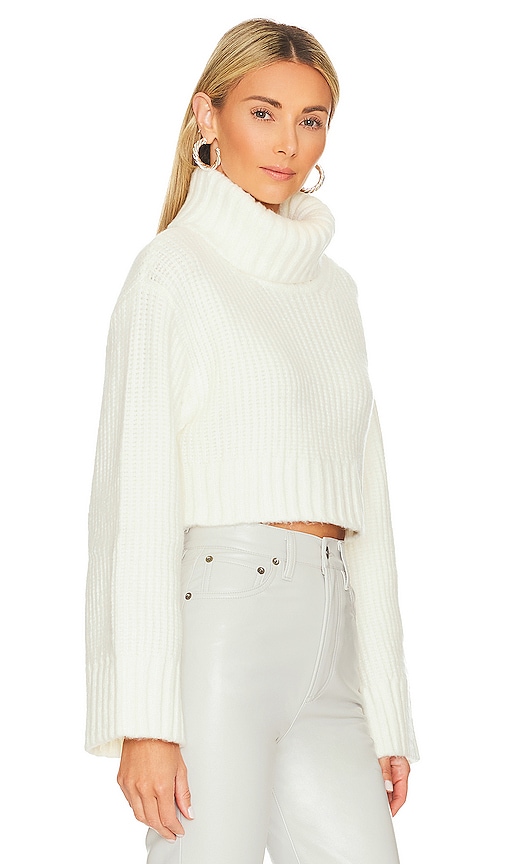 view 2 of 4 Feya Cropped Pullover in Ivory
