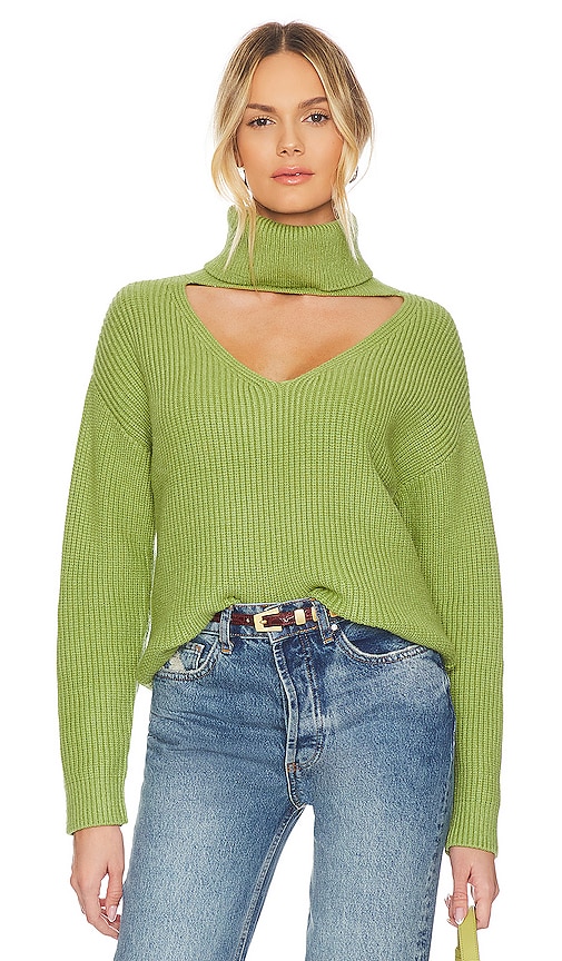 view 1 of 4 Tove Sweater in Moss Green