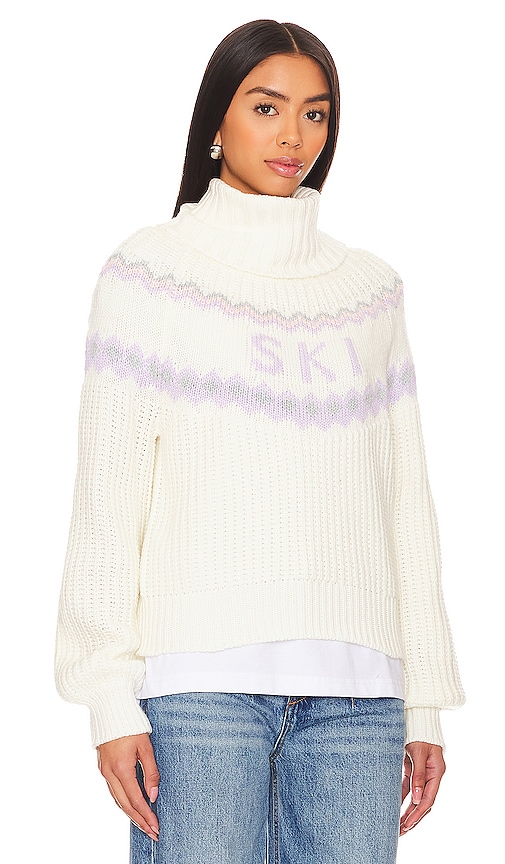 Shop Lovers & Friends Kaley Ski Sweater In Ivory