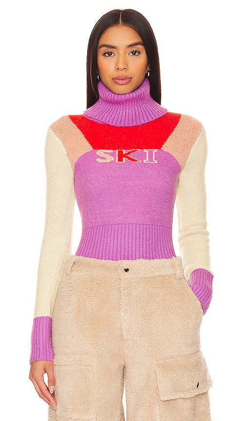 view 1 of 4 Caroline Sweater in Purple Multi