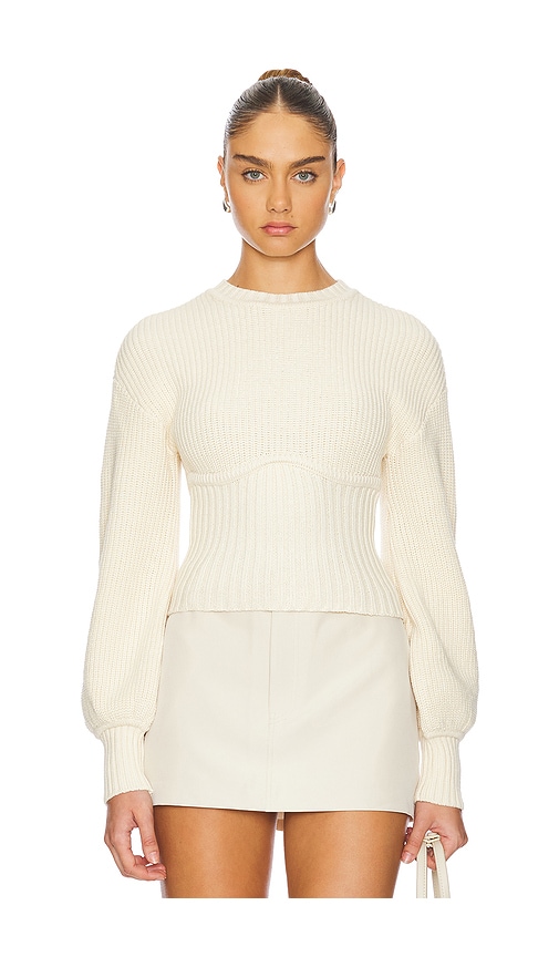 Shop Lovers & Friends Anastasia Knit Sweater In Ivory