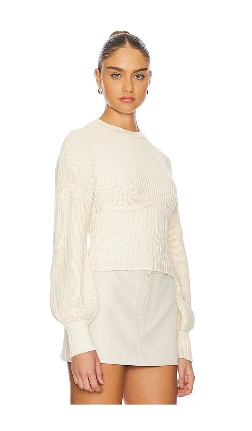 Shop Lovers & Friends Anastasia Knit Sweater In Ivory