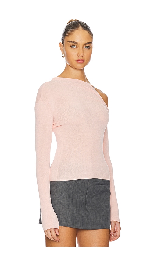 view 2 of 5 Katalina Off The Shoulder Sweater in Pink