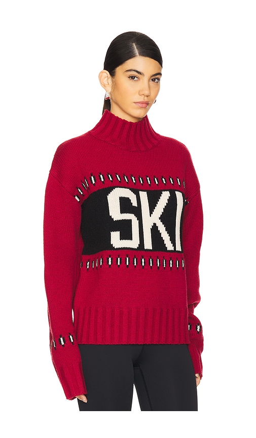 view 2 of 4 Annabel Ski Sweater in Red