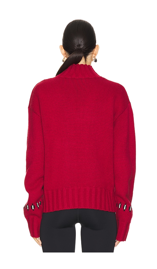 view 3 of 4 Annabel Ski Sweater in Red