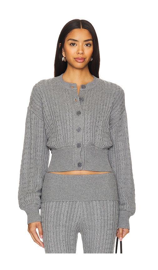 view 1 of 4 x Emily Gemma Bessie Cardigan in Grey