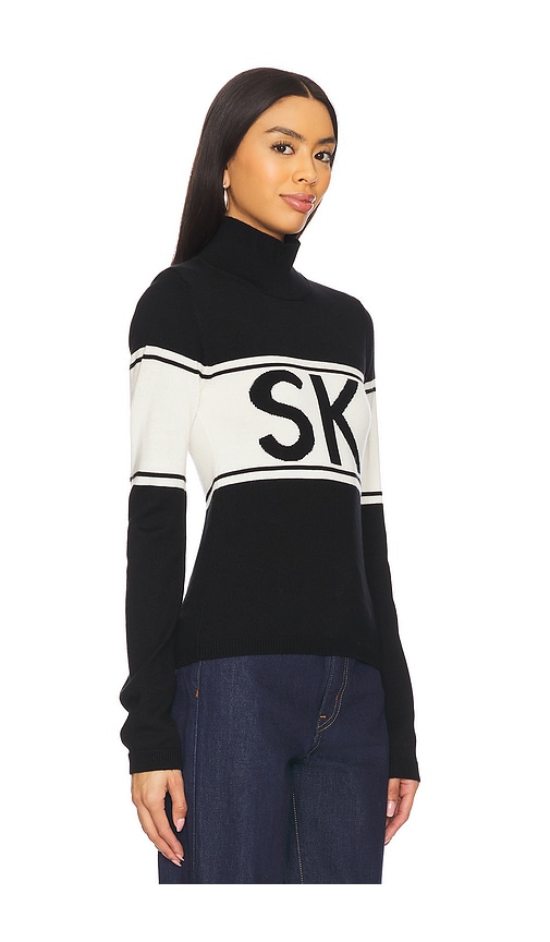 view 2 of 4 Janna Ski Sweater in Black & White