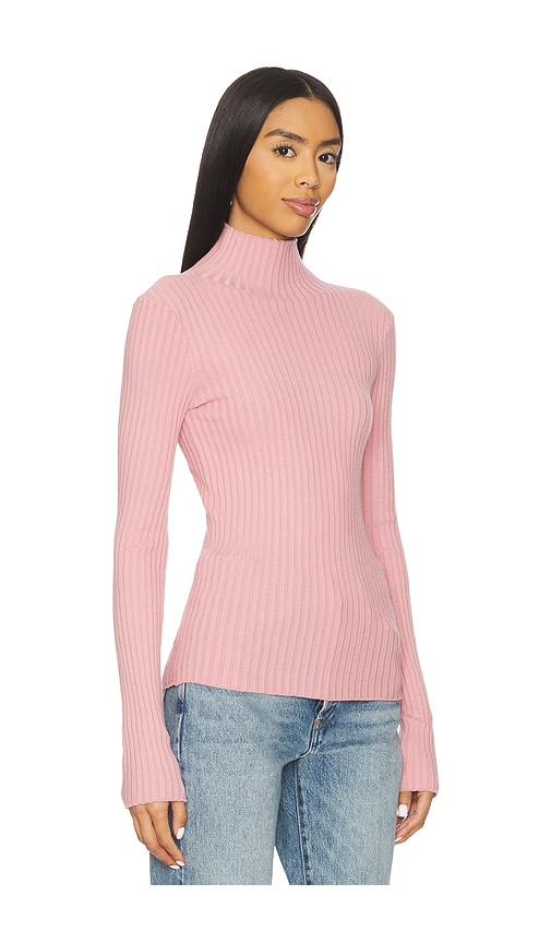 view 2 of 4 Magnolia Turtleneck in Mauve