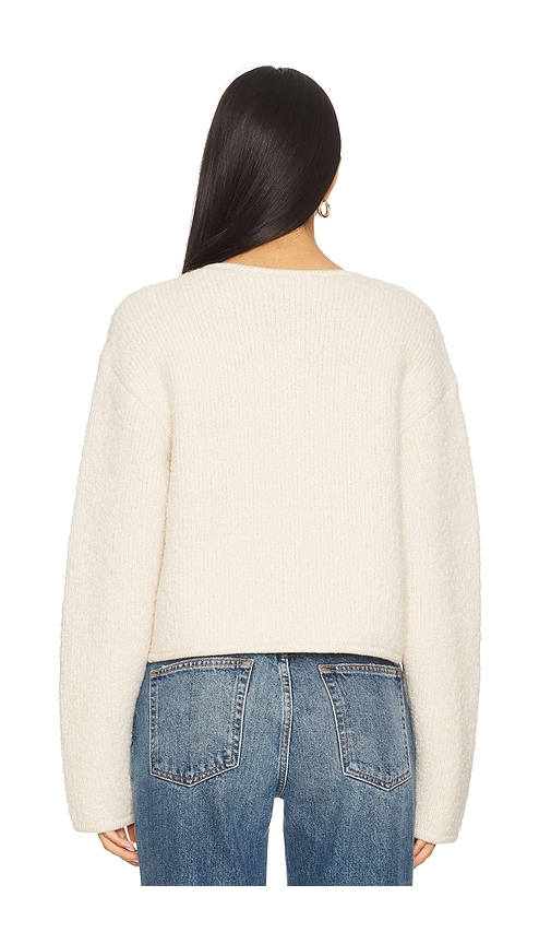 view 3 of 4 Olina Knit Jacket in Cream