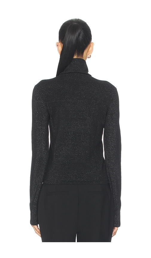 view 3 of 5 Bessi Turtleneck Sweater in Black Sparkle