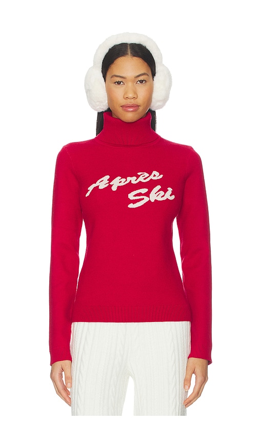 view 1 of 4 Georgina Pullover Sweater in Red & Ivory