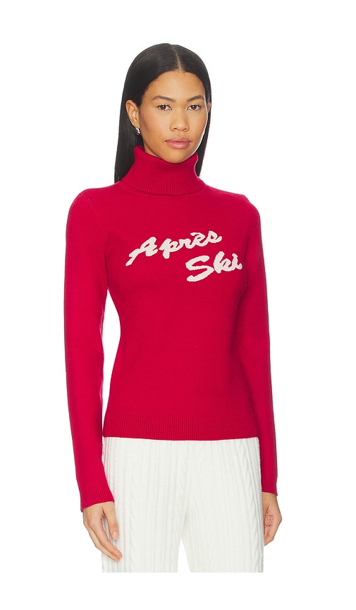 view 2 of 4 Georgina Pullover Sweater in Red & Ivory
