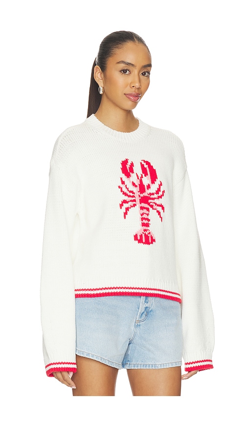 view 2 of 4 Cayden Lobster Sweater in Cream Multi