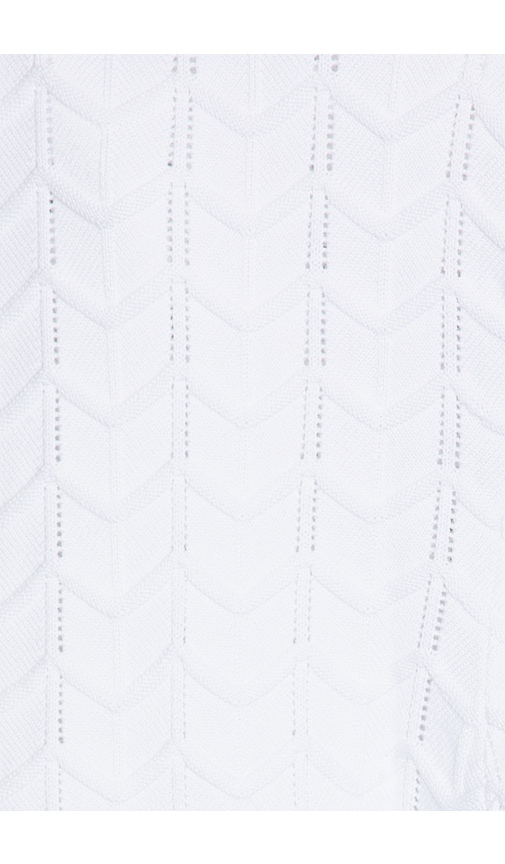 view 5 of 5 Polly Tie Front Cardigan in Ivory