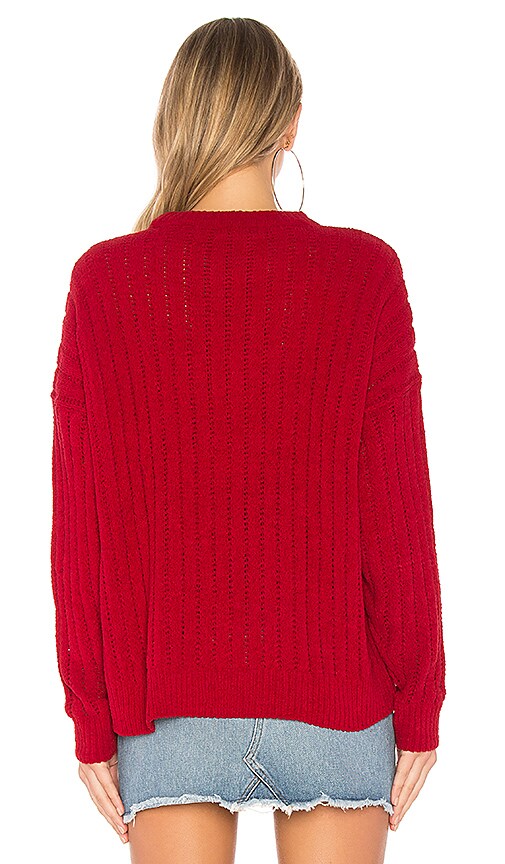 view 3 of 4 x REVOLVE Crescent Sweater in Red