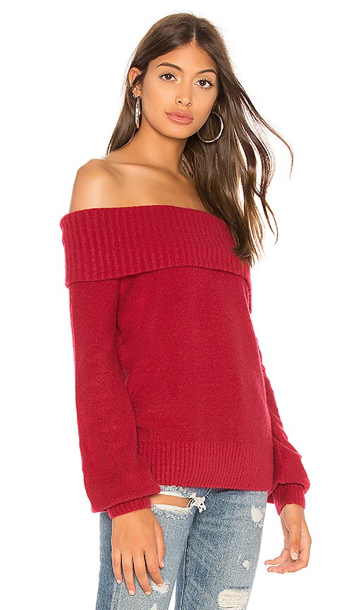 view 2 of 4 Dodge Sweater in Red