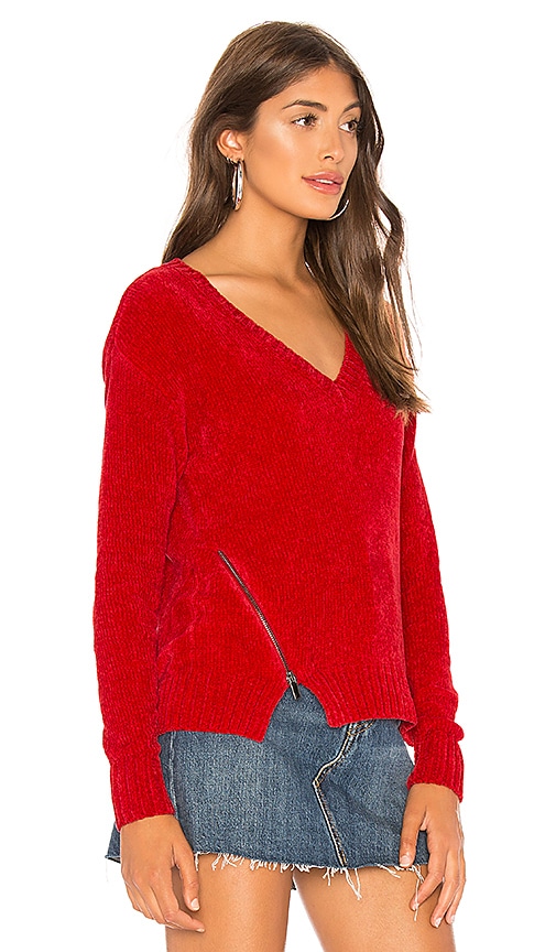view 2 of 4 Leslie Sweater in Red