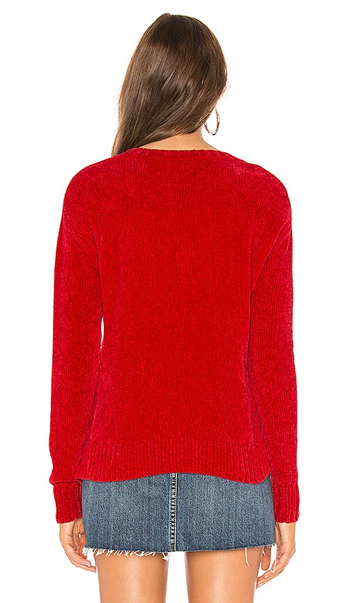 view 3 of 4 Leslie Sweater in Red