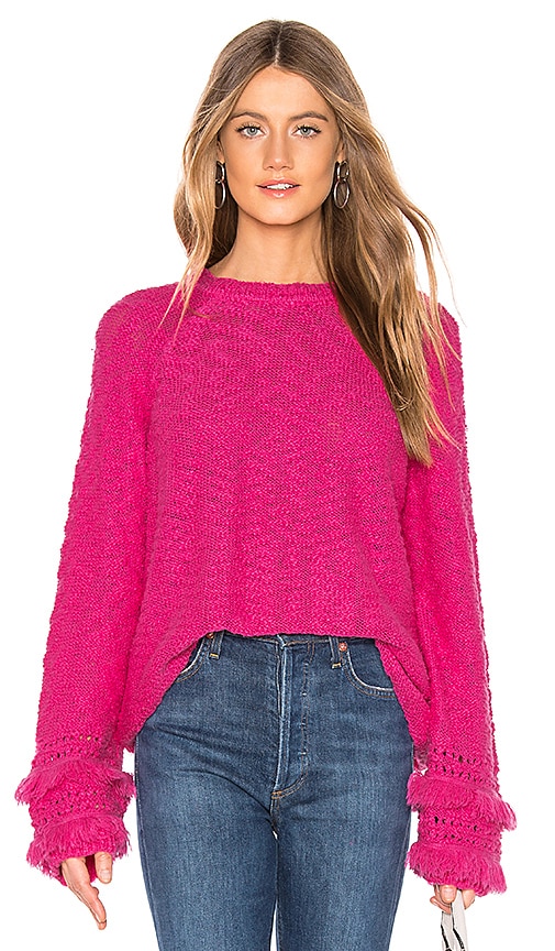 view 1 of 4 Friday Sweater in Hot Pink