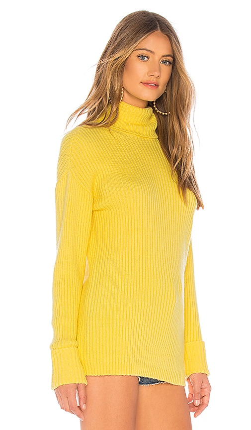 view 2 of 4 Del Mar Sweater in Bright Yellow