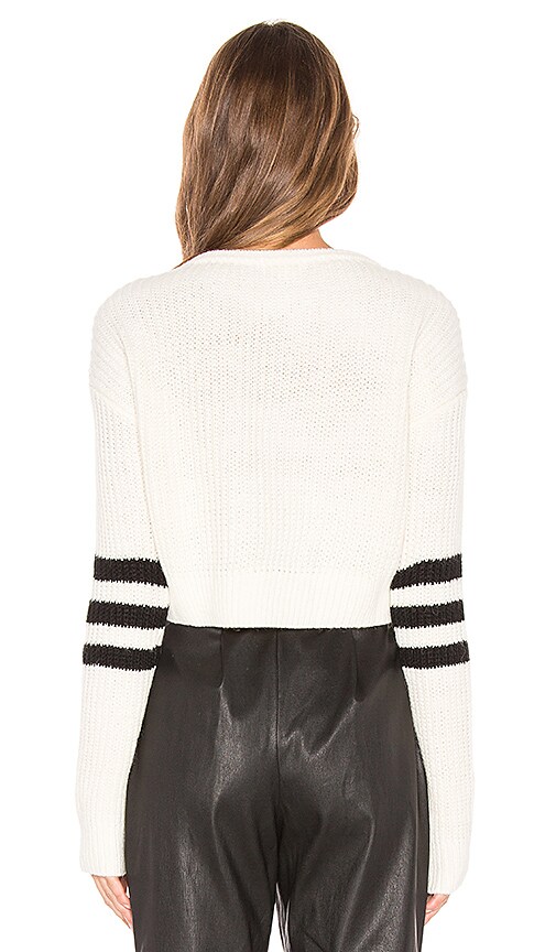 view 3 of 4 Val Sweater in Ivory & Black