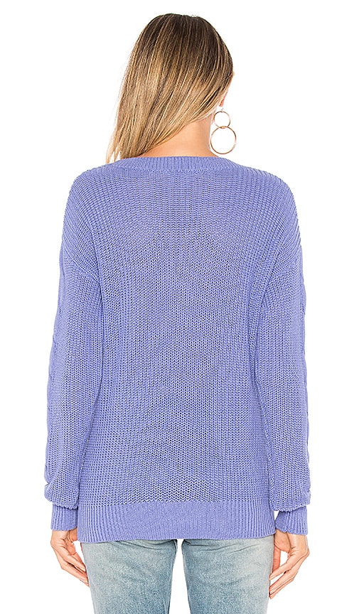 view 3 of 4 Monica Sweater in Periwinkle