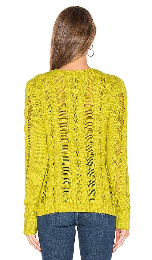 view 3 of 4 Ramona Sweater in Chartreuse