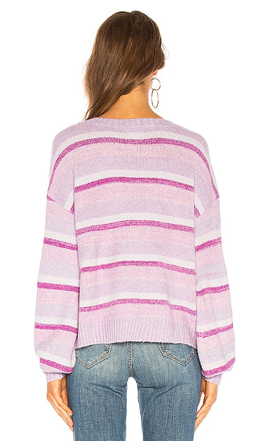 view 3 of 4 Mary Sweater in Lilac & Pink