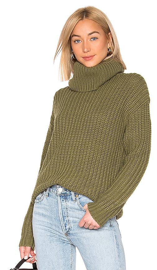 view 1 of 4 Marlina Sweater in Sage Green