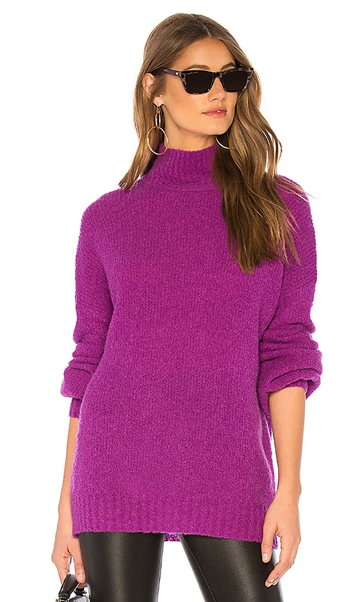 view 1 of 4 Independent Sweater in Magenta