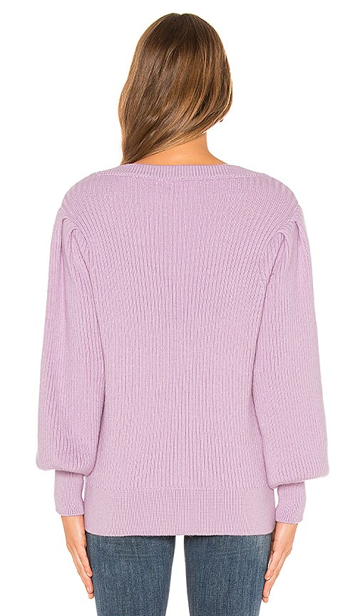 view 3 of 4 Regina Sweater in Pink Lavender