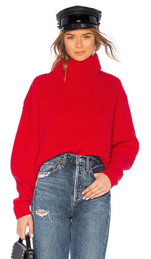 view 1 of 4 Quin Sweater in Red