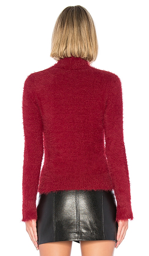 view 3 of 4 Truly Sweater in Dark Red