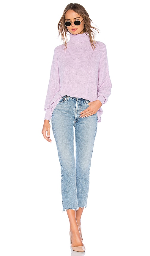view 4 of 4 Jade Sweater in Bright Purple
