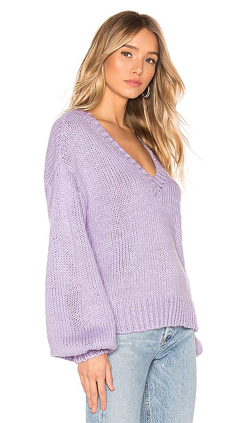 view 2 of 4 Claremont Sweater in Lavender