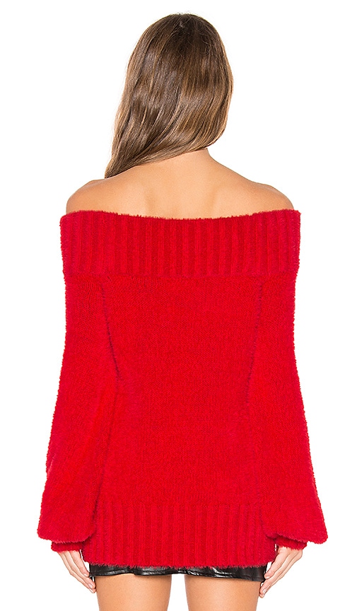 view 3 of 4 Elsa Sweater in Red