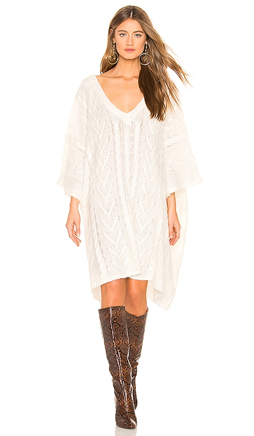 view 1 of 4 Monette Poncho in Ivory