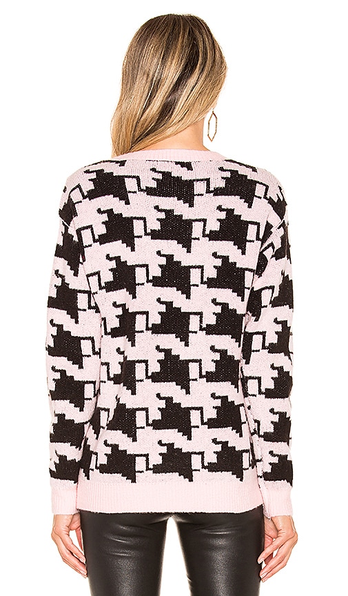 view 3 of 4 Basset Sweater in Pink & Black